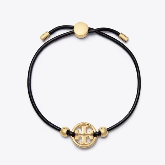 Elegant Gold and Black Emblem Bracelet - Picture 3 of 4